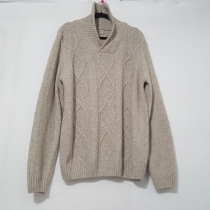 Luca Nobili chunky wool blend oatmeal sweater